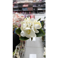 Dekoratif Yapay Islak Manolya Demet 7'li - 50676 - 